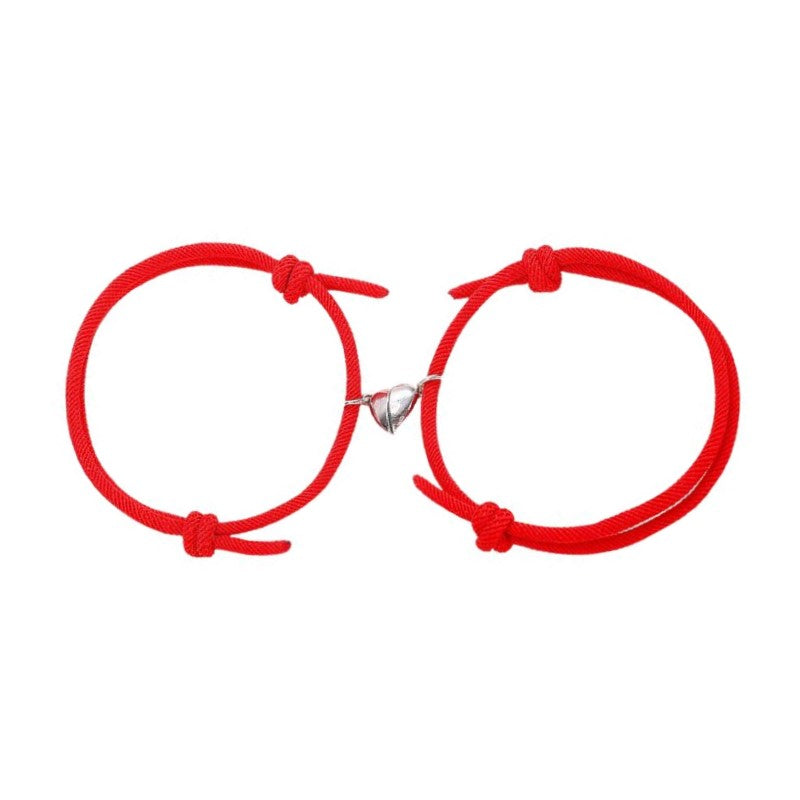 Bracciale Coppia Filo Rosso