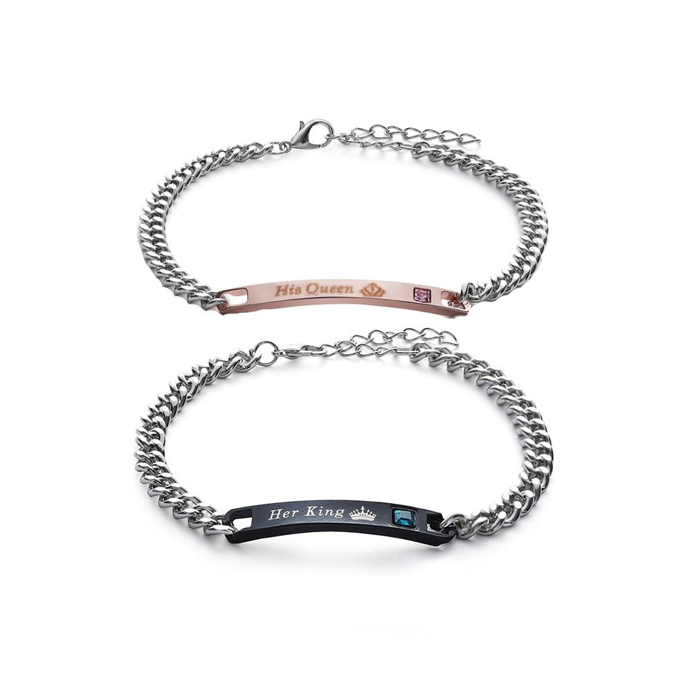 bracciale coppia uomo e donna