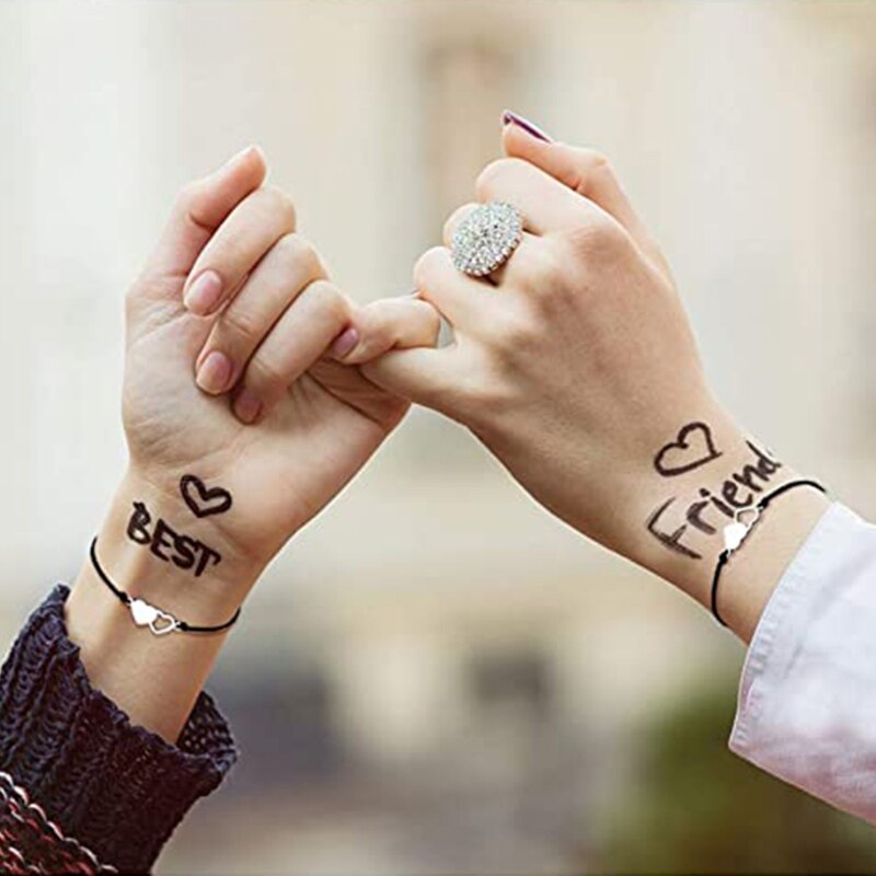 bracciale dell'amicizia cuore