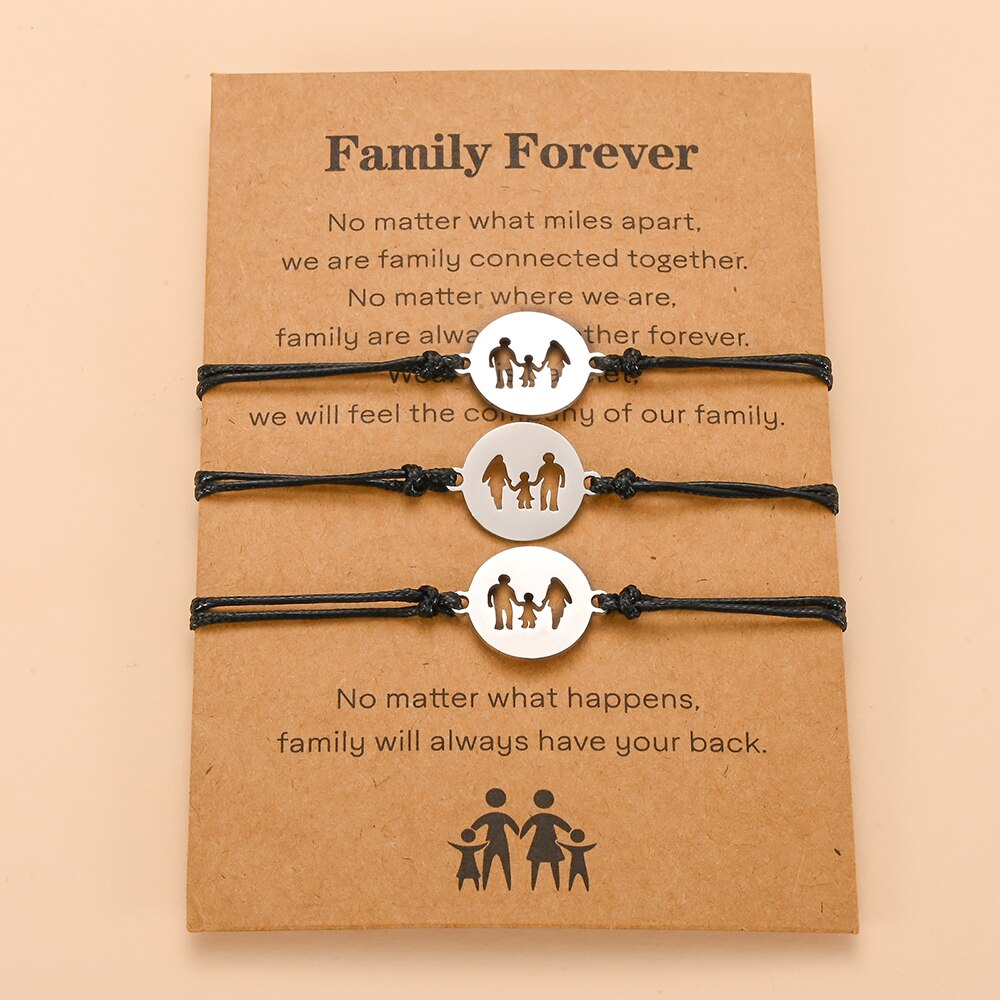 Bracciale con frase mamma e figlia
