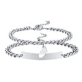 bracciali coppia acciaio