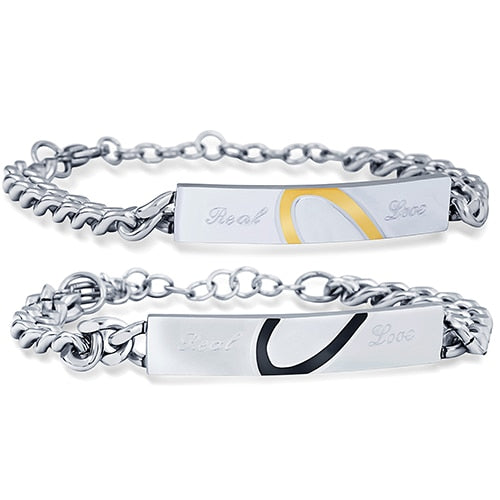 bracciali di coppia cuore