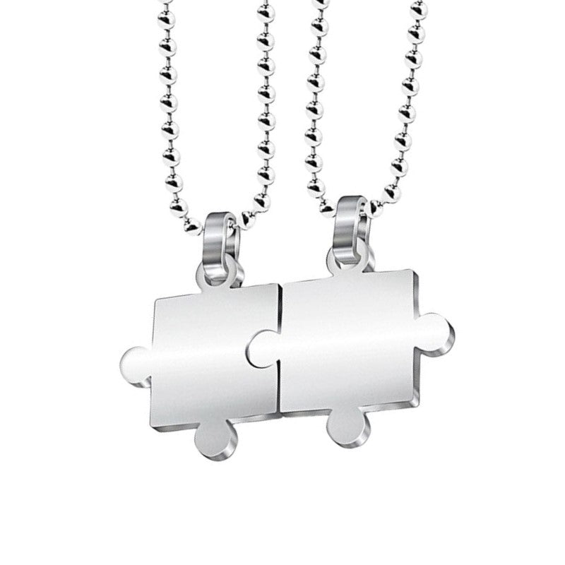 collana coppia puzzle