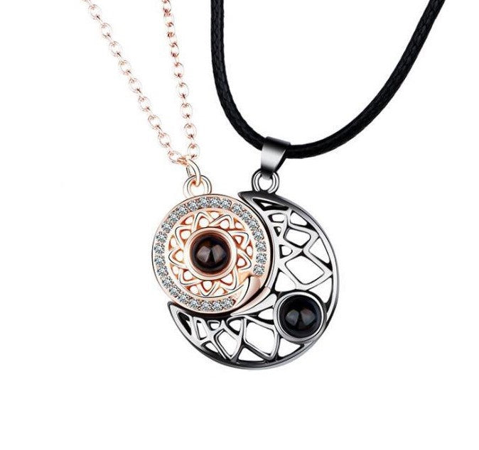 Collana Sole E Luna Coppia