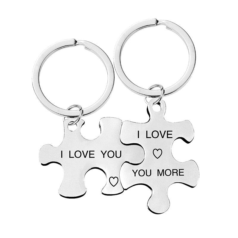 Portachiavi Puzzle Coppia